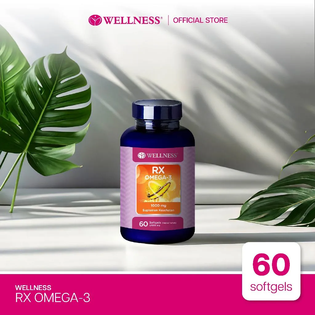 Wellness RX Omega-3 - 60 Softgels