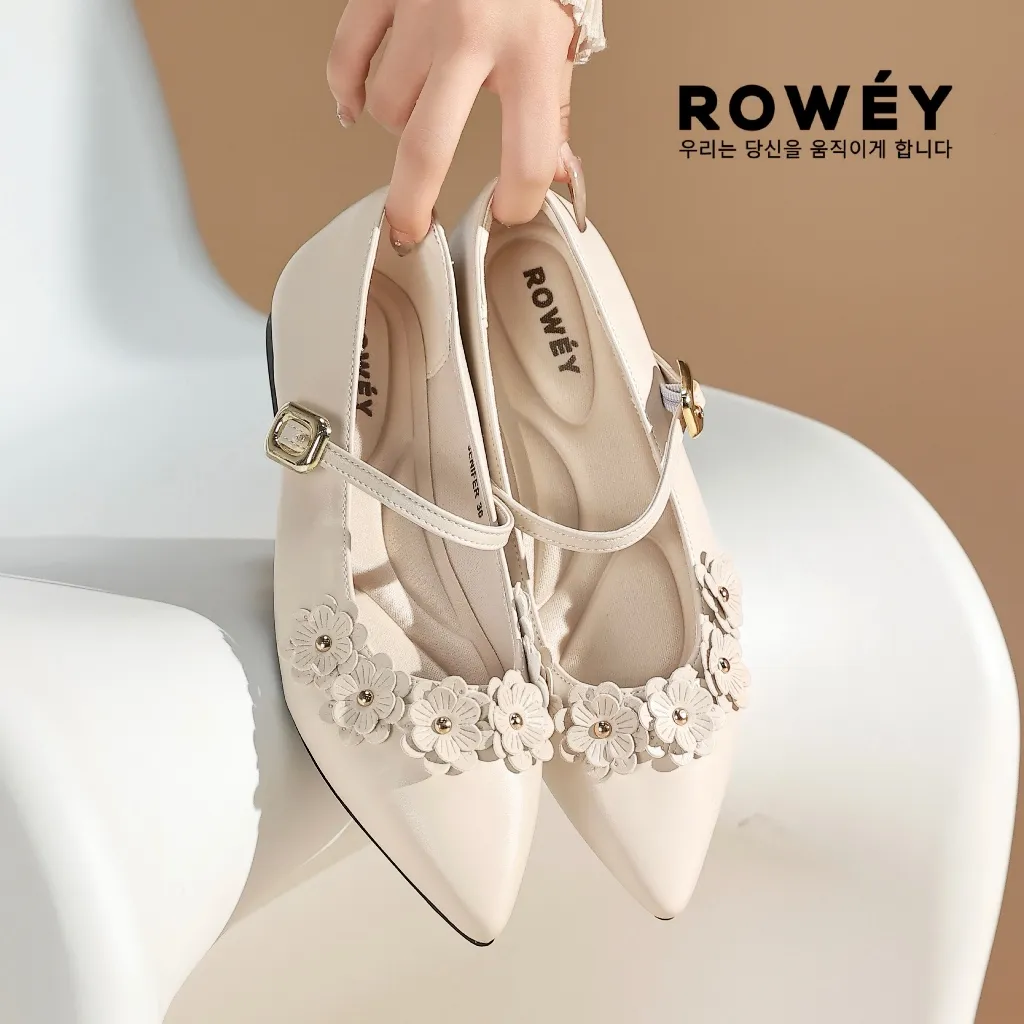 Rowey Sepatu Flat Shoes Wanita Sepatu Manis Dan Elegant Jenifer
