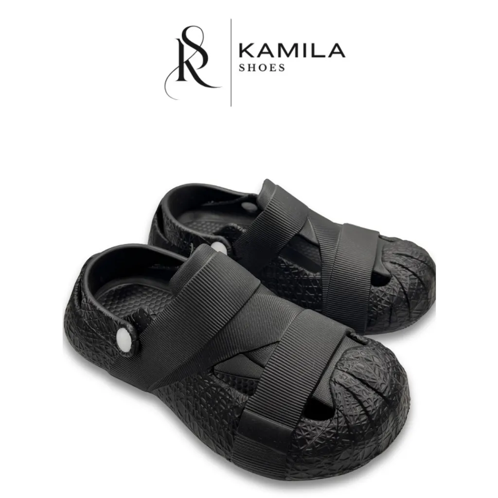 Sandal Sepatu Anak Laki-laki - Sandal Karet Tali Belakang