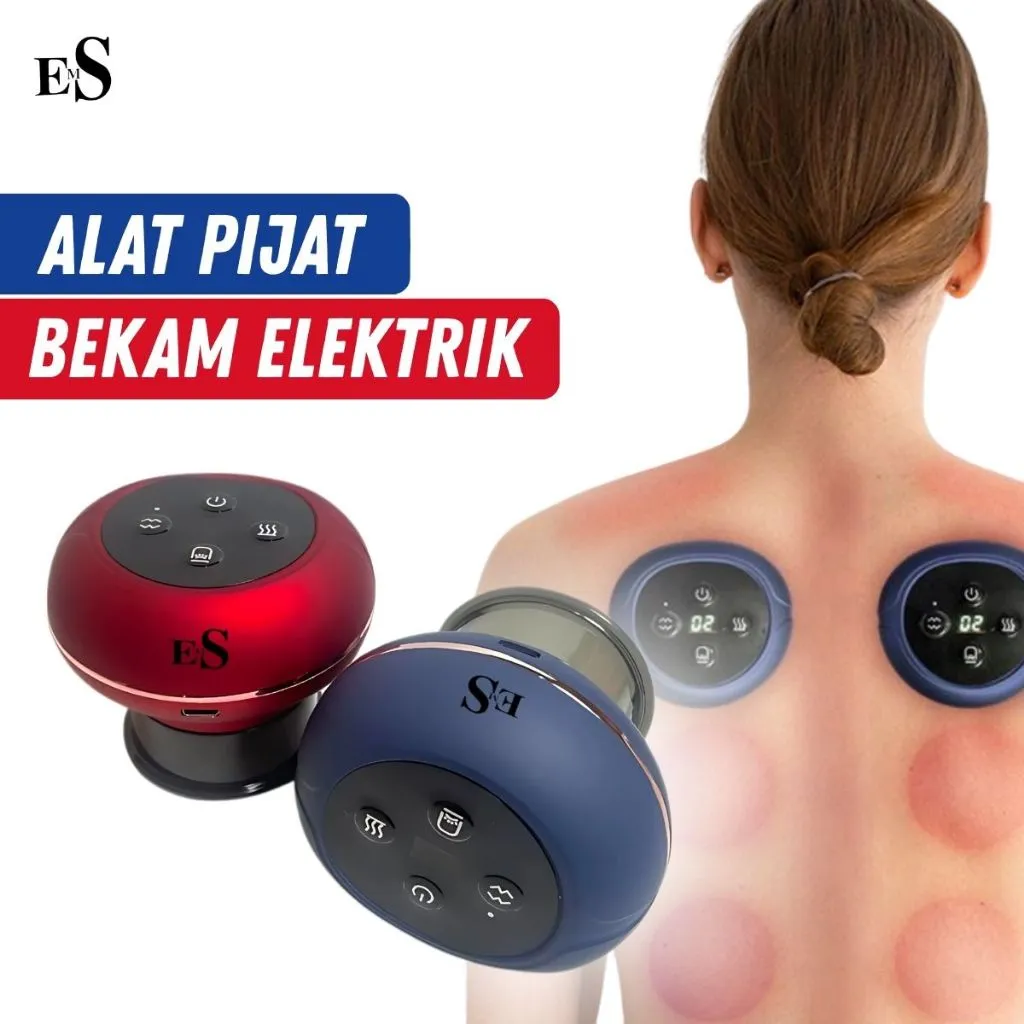 EMS CMI Alat Pijat Bekam Elektrik Alat Penghilang Capek Pegal
