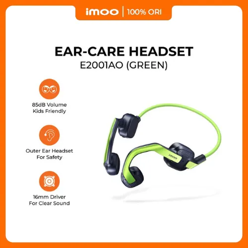 [imoo 100% Original] imoo TWS Headset E2001AO Bone Air Conduction Bluetooth Earphone Open Ear - Garansi resmi 1 tahun