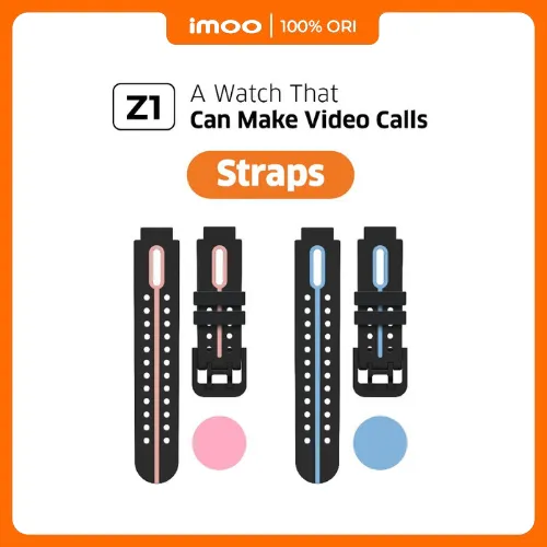[imoo 100% Original] imoo Strap All Series Z1, Y1, Z6 ( Bisa saling tukar) Original | Tali Jam Tangan Smartwatch Rubber