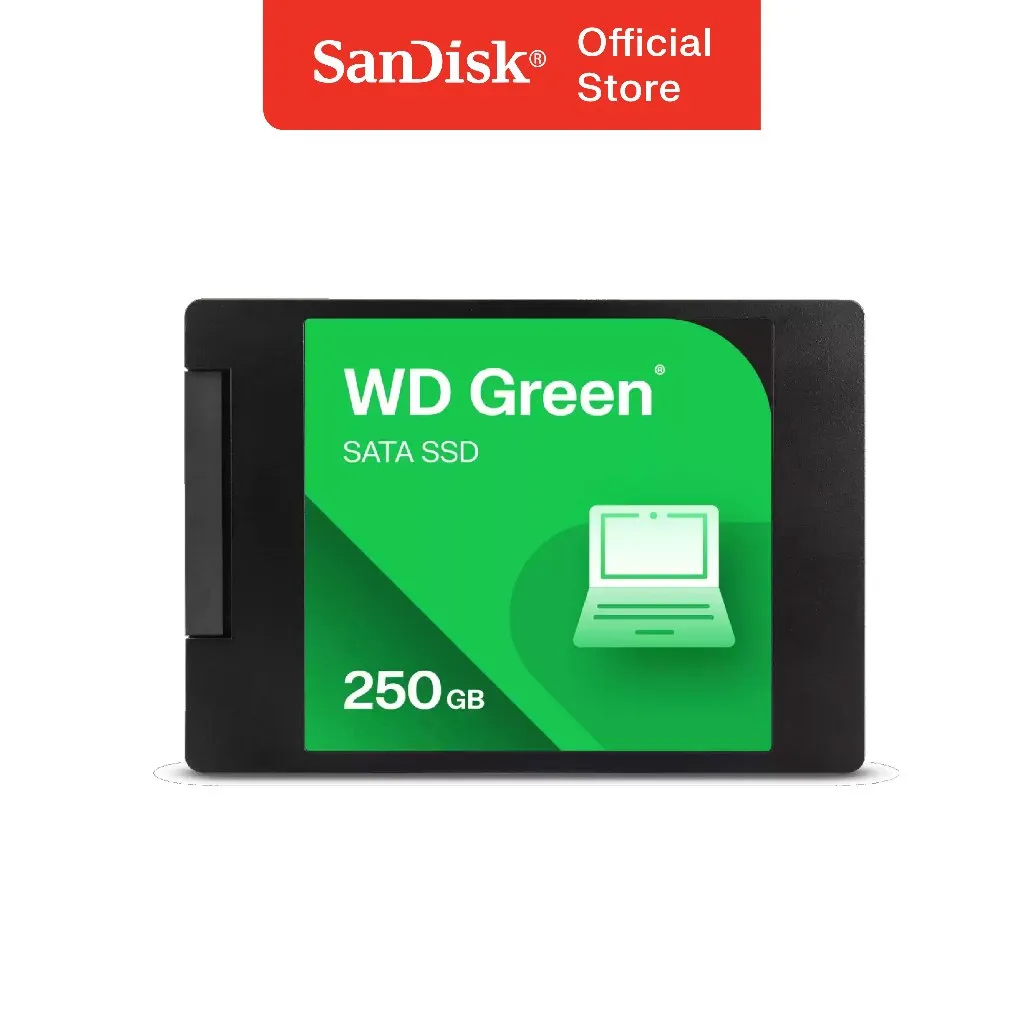 WD Green SSD Internal 250GB / 500GB / 1TB / 2TB SATA III 2.5 Inch 7mm