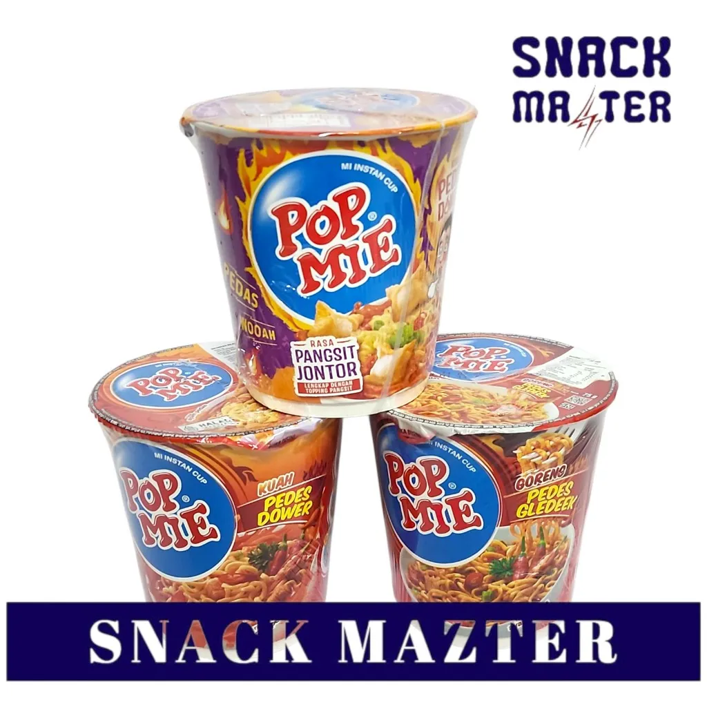 POP MIE Pedes Dower/ Pedes Gledek - Netto 75 gram
