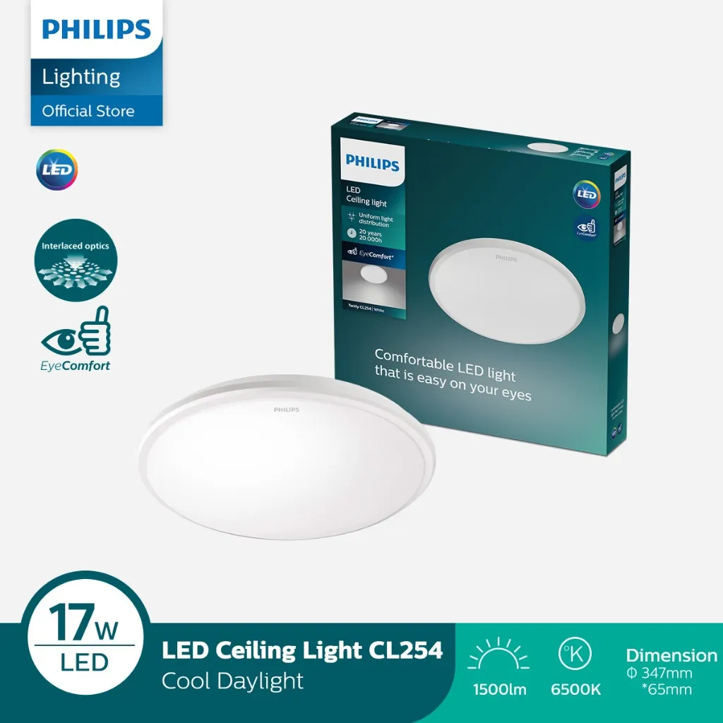 Philips CL254 17W EC RD LED Ceiling - Lampu Plafon 35cm