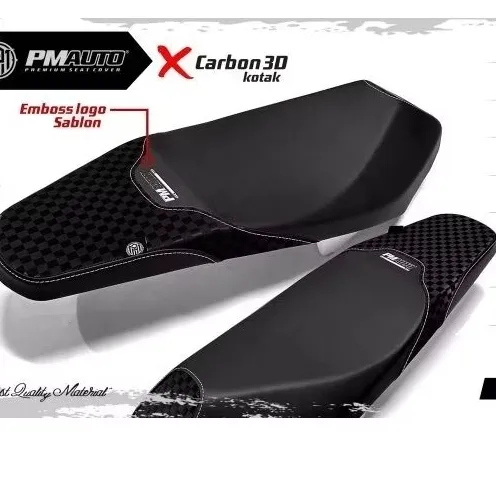 Jok Motor Fullset Carbon 3D Vario Beat Scoopy Vario 160 Genio Pmauto Sadel Jok Motor