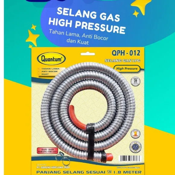 Selang Gas Quantum Tekanan Tinggi - High Pressure QPH 012