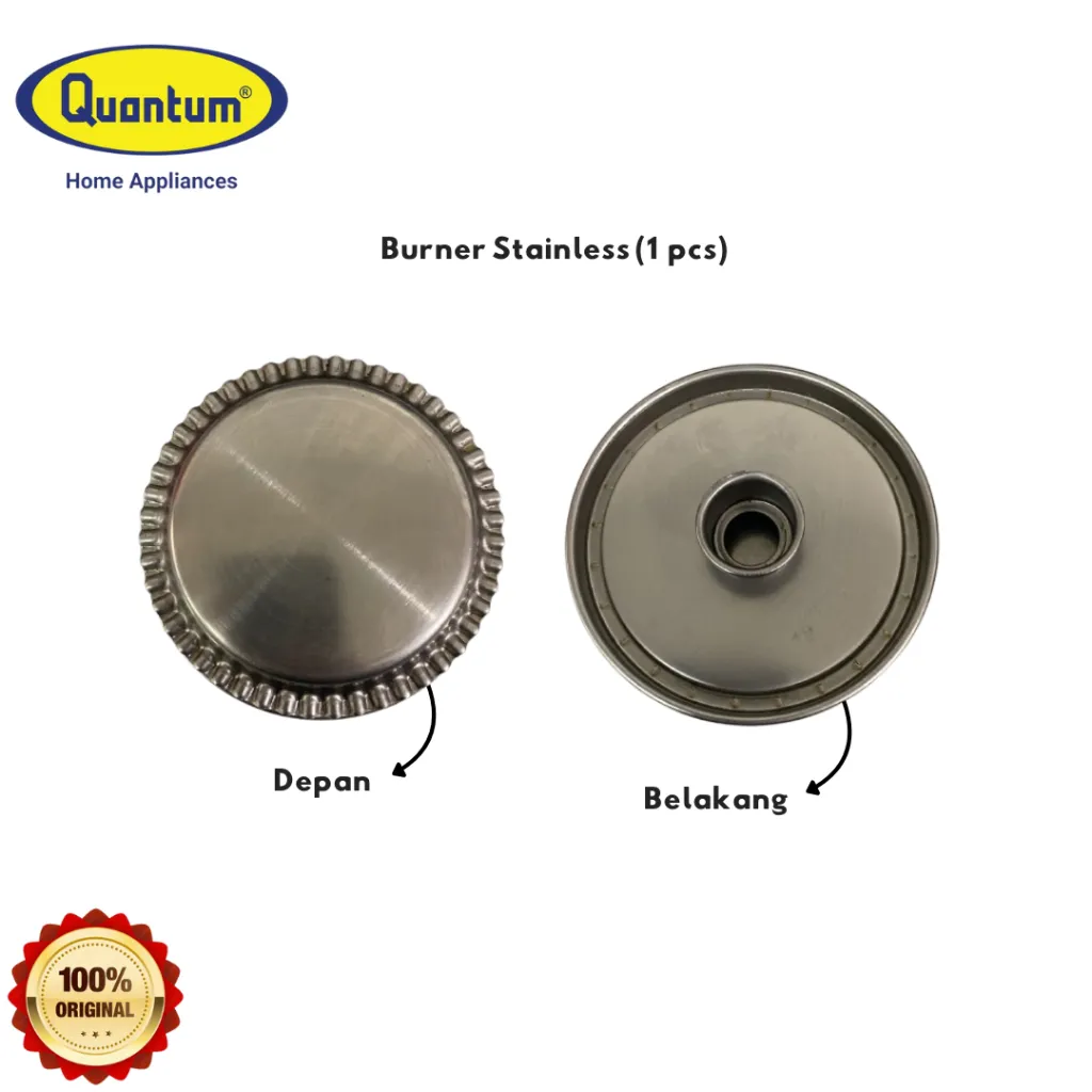 Quantum Sparepart Kompor Gas Burner Stainless DMP_B/R