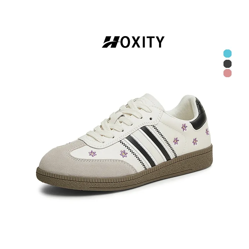 Hoxity - Star bordir Sepatu Sneakers Wanita original  korea style casual shoes fashion  Skate - HC00802