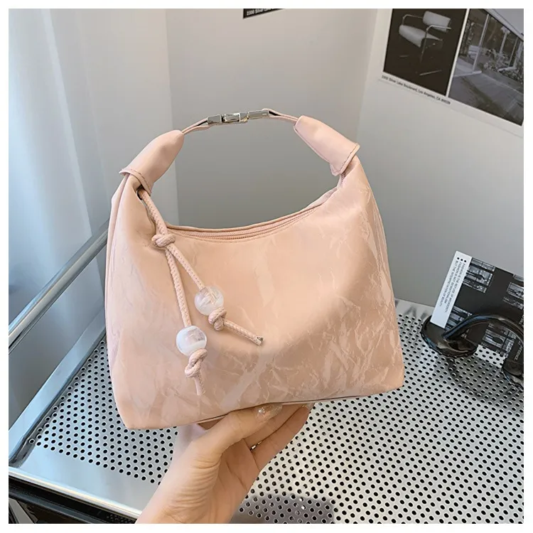 [ READY ] Tas Selempang Wanita Tas Tangan Baru Tas Selempang Permukaan Lembut Vintage Tas Bahu Seratus Tas Fashion