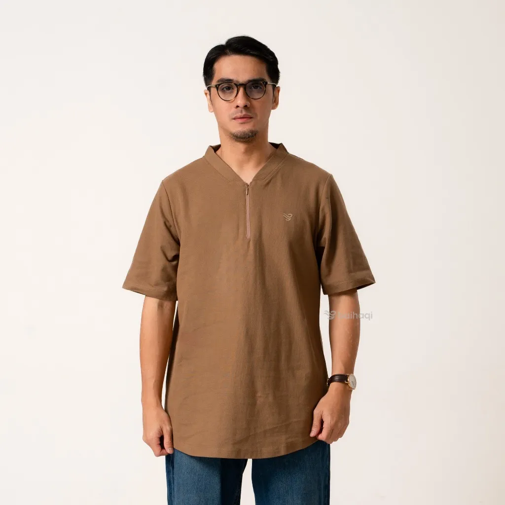 Baihaqi T-Shirt Basic Douha Lengan Pendek BP7