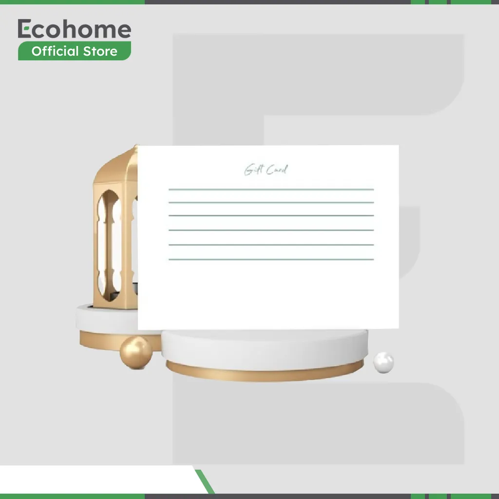 ECOHOME GIFT - Custom Kartu Ucapan Gift Card - A5