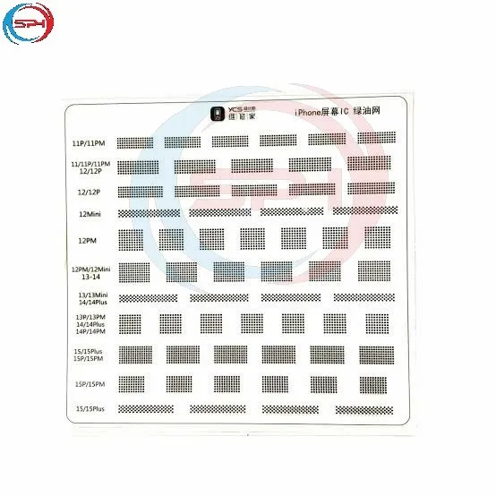 ycs screen IC solder mask stencil