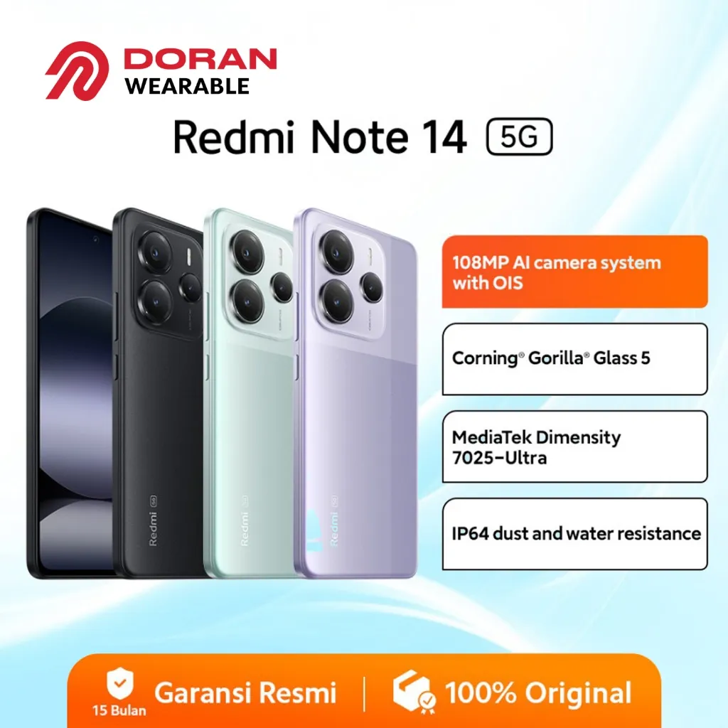 Xiaomi Redmi Note 14 5G (8/256GB) (12/512GB) | Xiaomi Redmi Note 15 5G (8/256 GB) (12/512 GB)