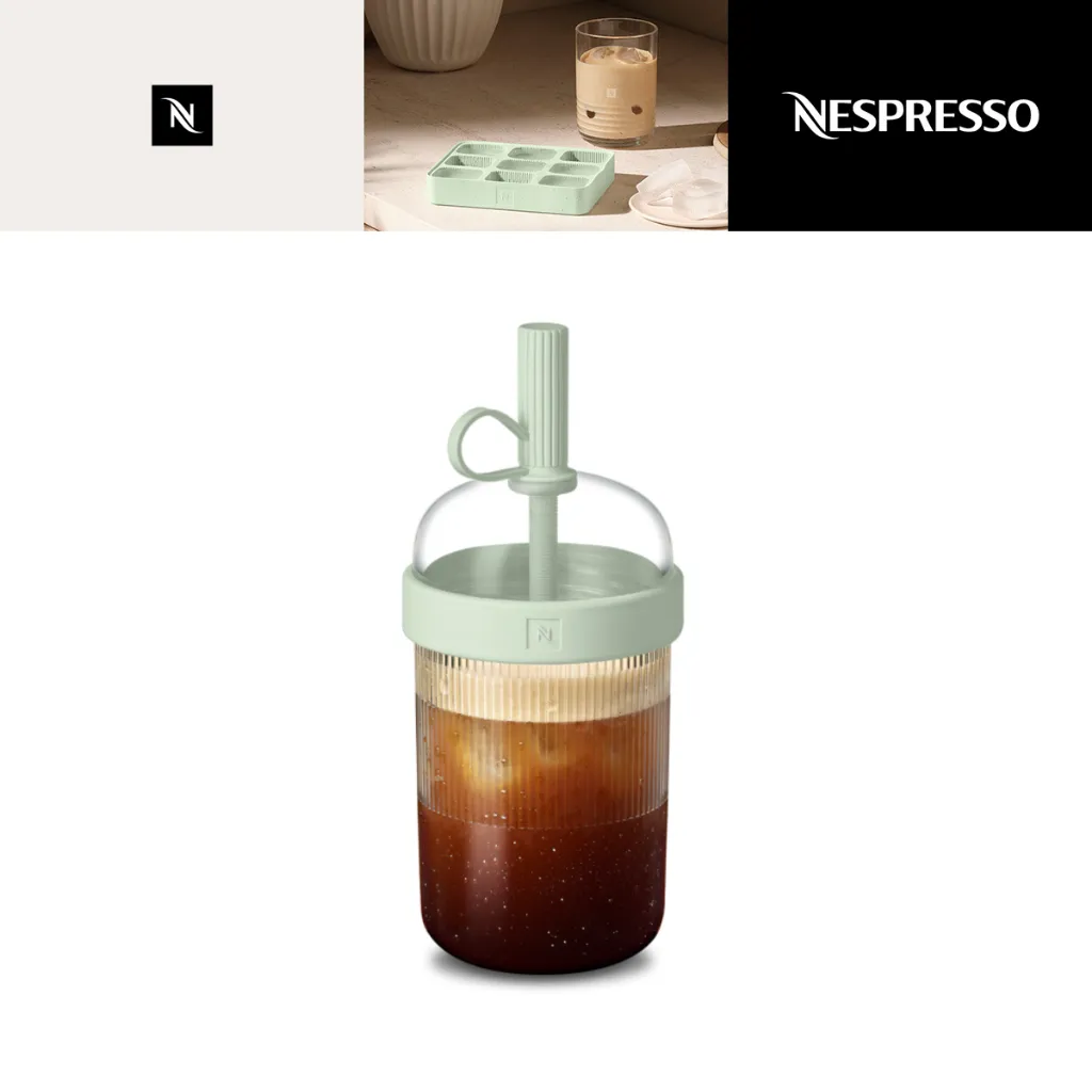 Nespresso Barista Iced Tumbler Mint green (Botol Minum)