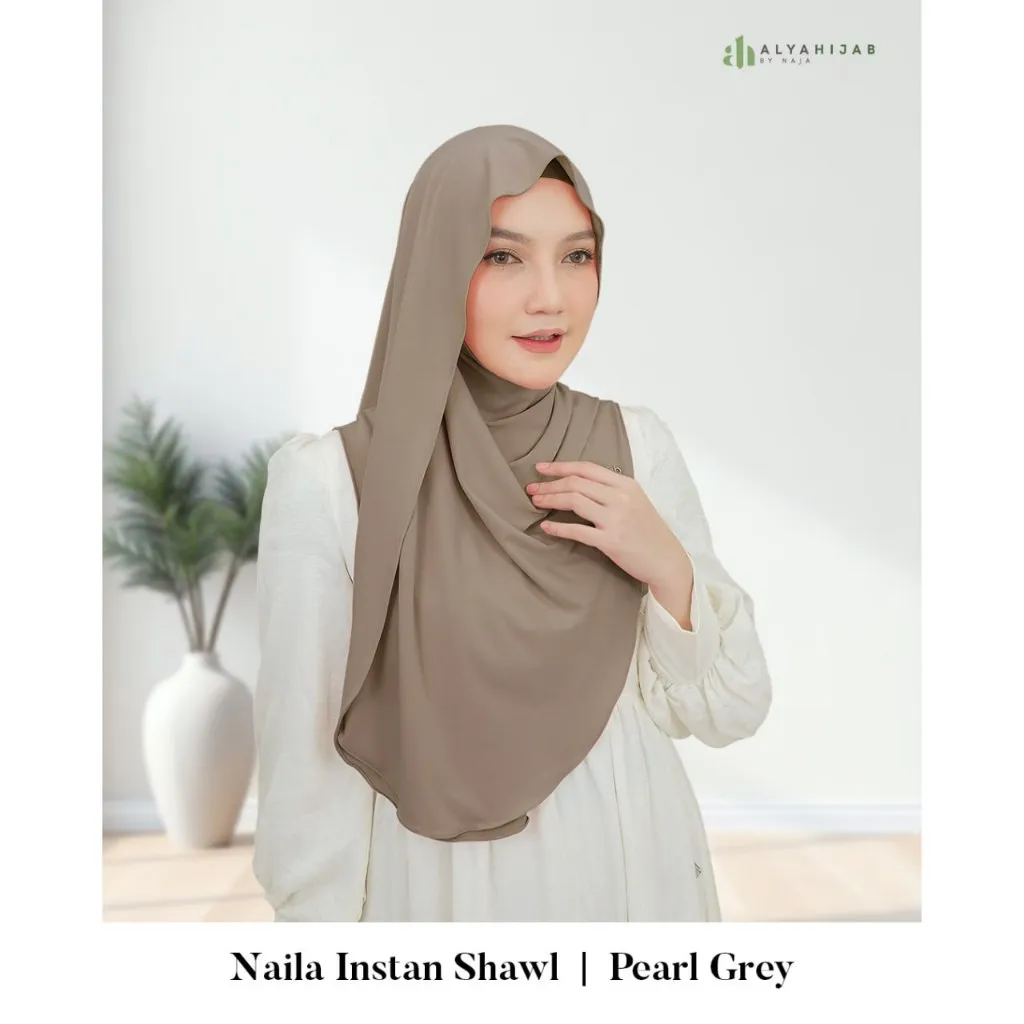 ALYAHIJAB - NAILA SHAWL | Hijab Bergo Jersey High Quality