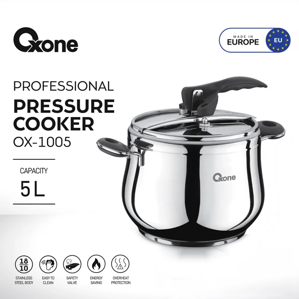 Oxone OX1005 Presto Profesional Pressure Cooker made in Europe