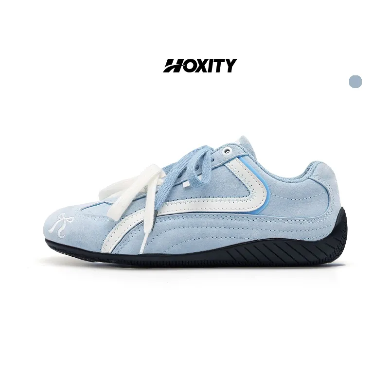Hoxity - biru kitty Sepatu Sneakers Wanita original korea style casual shoes fashion trendy -HD002