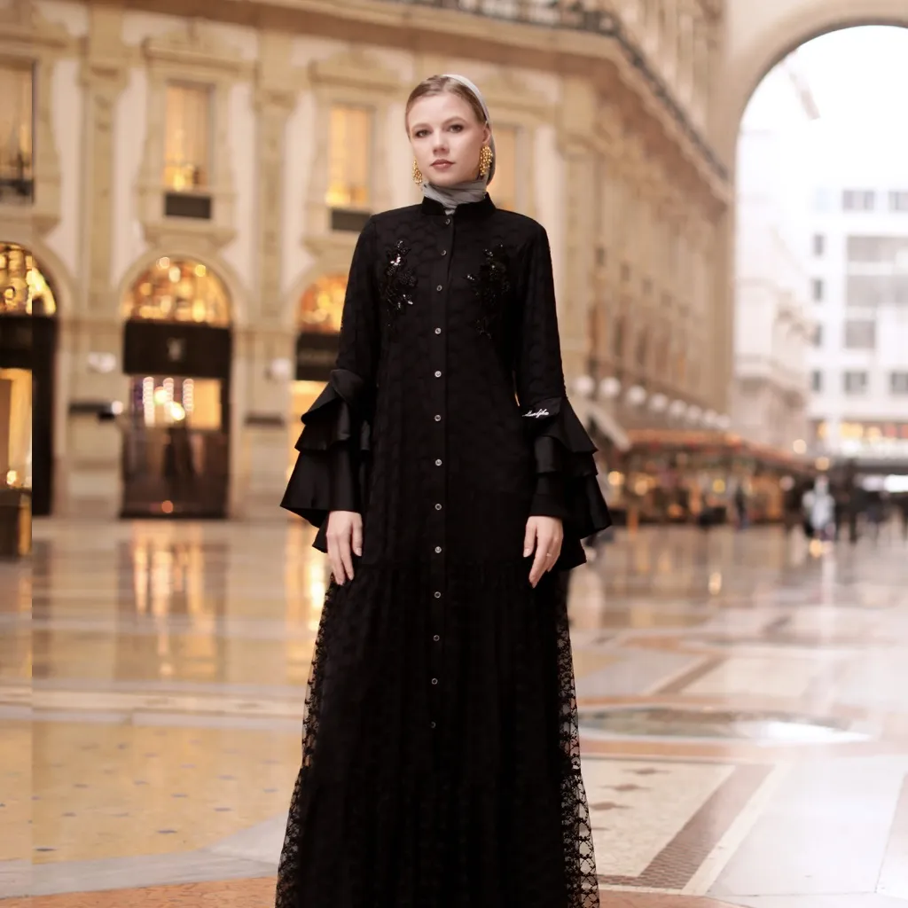 MANDJHA Zaylika Dress By IVAN GUNAWAN - Raya Busana Muslim Modest ORIGINAL