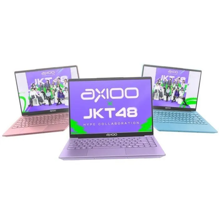 AXIOO Hype 5 X3 JKT48 Lollipop Edition Amd Ryzen 5 3500U RAM32GB SSD1TB 14'' FHD IPS Windows 11