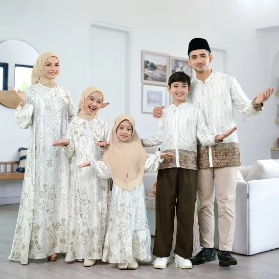 Rauna Pride - Baju Keluarga Muslim - Sarimbit Asmara Lebaran