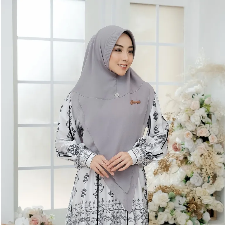 ALYAHIJAB - SHAFANA KHIMAR | Tersedia Size S dan M | Khimar Instan Baby Doll | Simple dan Elegant