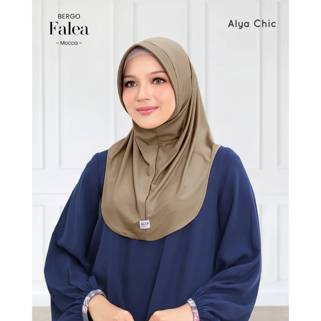ALYACHIC - Falea Bergo | Bergo Instan Jersey untuk Daily dan Sekolah