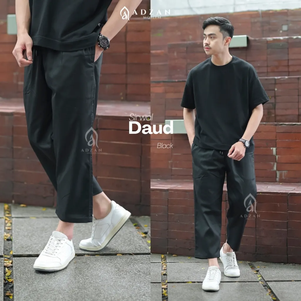 Adzan Moslem - Celana Sirwal Pria Daud Abu Lumut