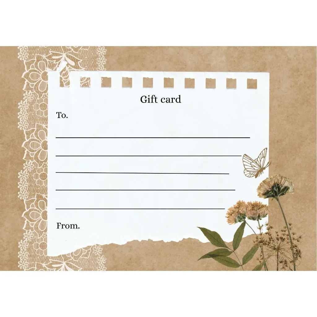 Stepology Kartu Ucapan Spesial "kartu ucapan custom"