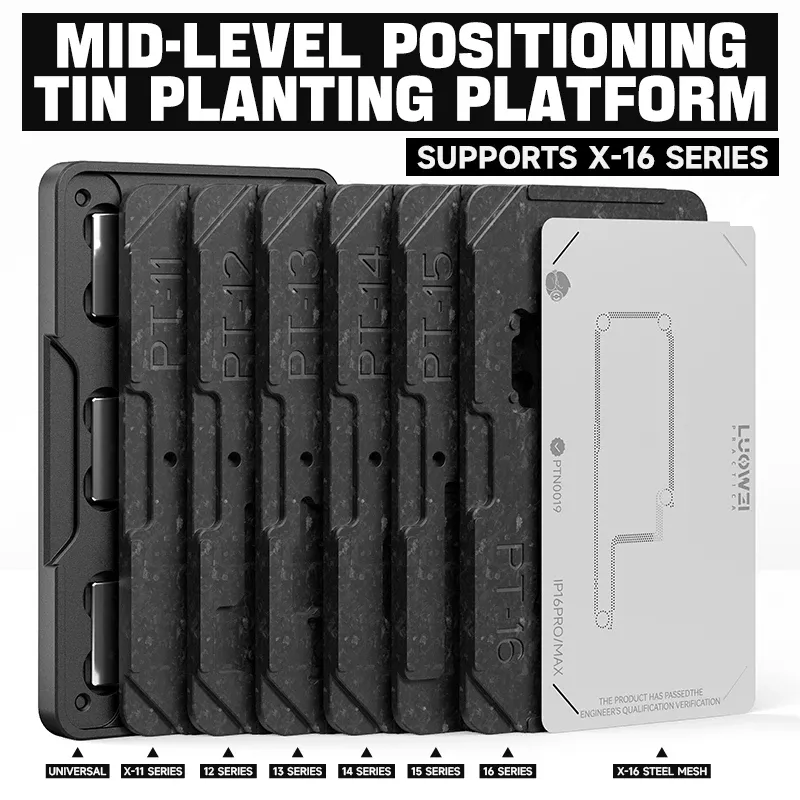 CETAKAN IC LUOWEI LW-PT01 X-16PM MID-LEVEL POSITIONING TIN PLANTING PLATFORM