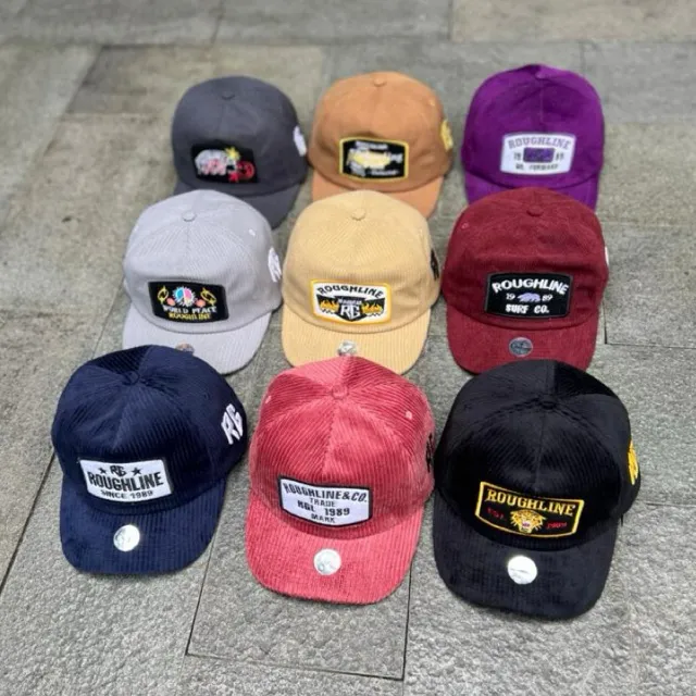 Roughline Topi SnapBack Clasik caduroy Style