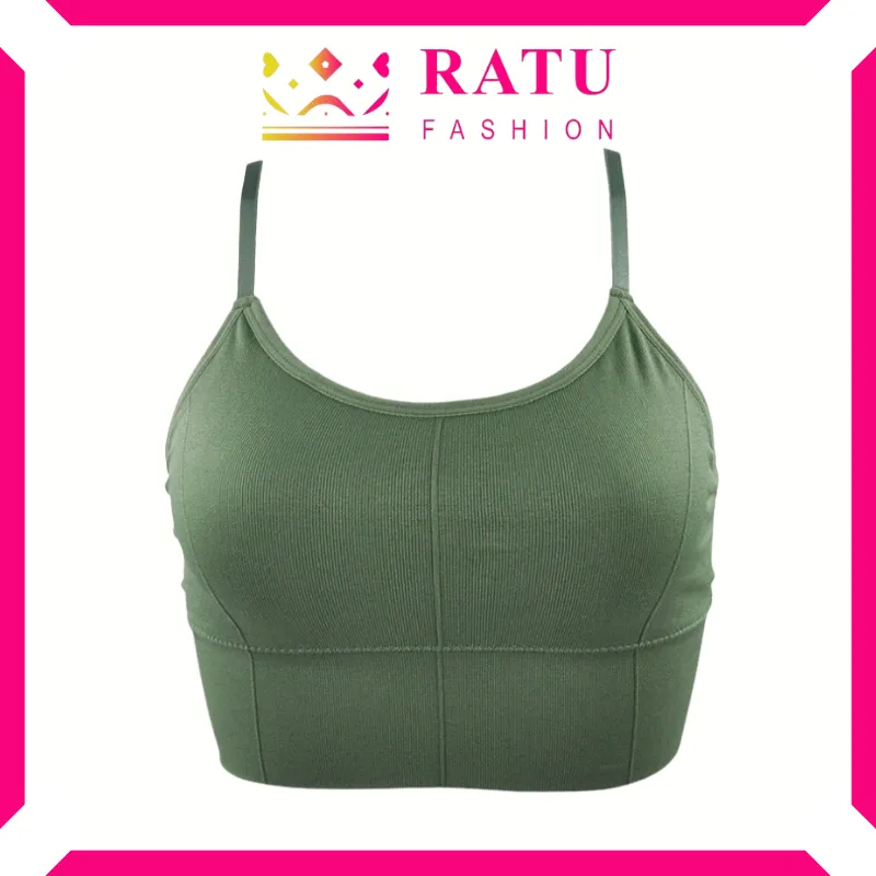 Ratu Fashion Sport Bra Olahraga Pakaian Dalam BH Wanita Sport Bra Yoga Gym Lari Wanita COD BR013