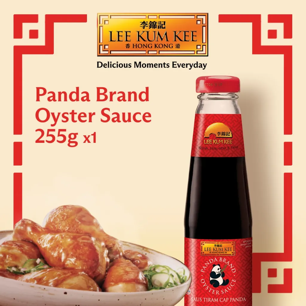 LEE KUM KEE Panda Oyster Sauce | Saus Tiram Panda 255gr