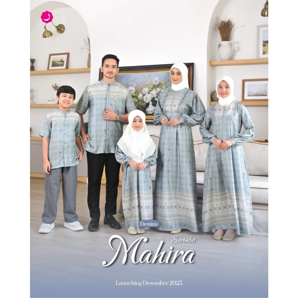 Rauna Pride - Baju Keluarga Muslim - Sarimbit Mahira