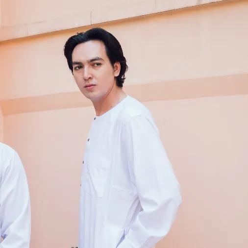 ACHRAF - AL HEER MANSET Jubah Pria Dewasa Umroh Haji Lengan Panjang dengan Mangset Gamis Muslim