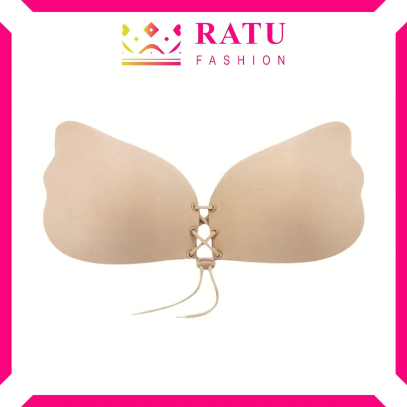 Ratufashion Bra Tempel Wings Push Up Angel BH wanita Tempel Party Backless BR1020