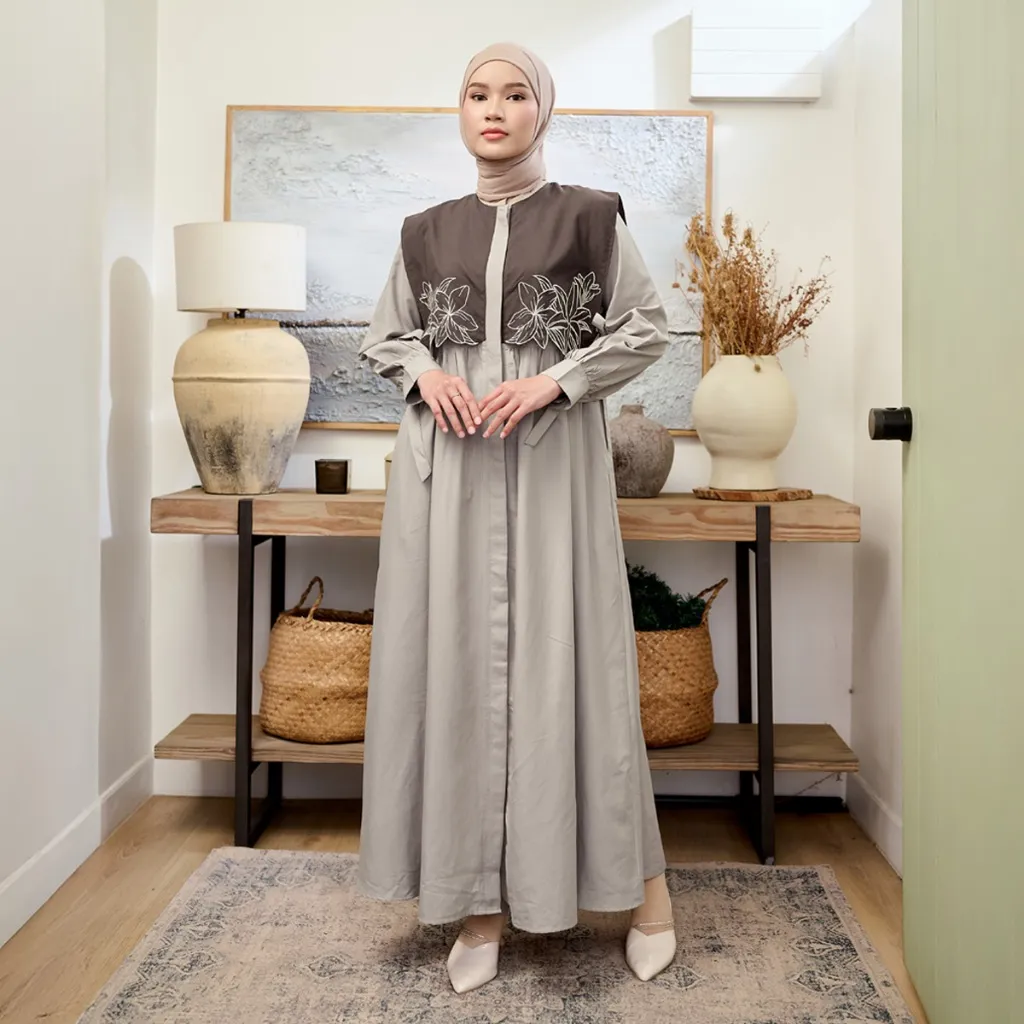 [Raya Collection] ZM Zaskia Mecca Roska Gamis Wanita | Primadona Series | Lilya Puspita