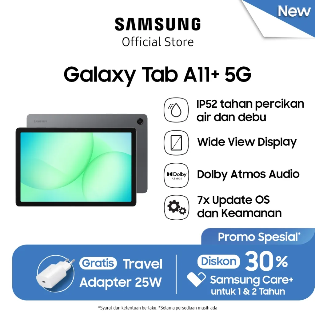 Samsung Galaxy Tab A11+ 5G 6/128 - Gray