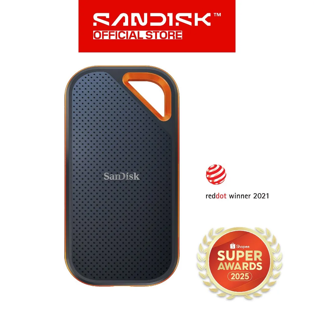 SANDISK Extreme Pro Portable SSD E81 1TB / 2TB / 4TB USB 3.2 V2 (Up to 2000MBps)