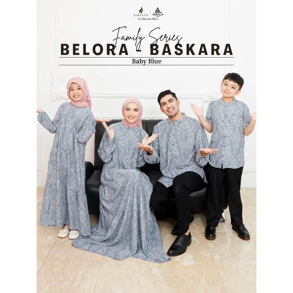 IniKami - Belora Baskara Family Sarimbit Keluarga Lebaran 2026 Premium Series