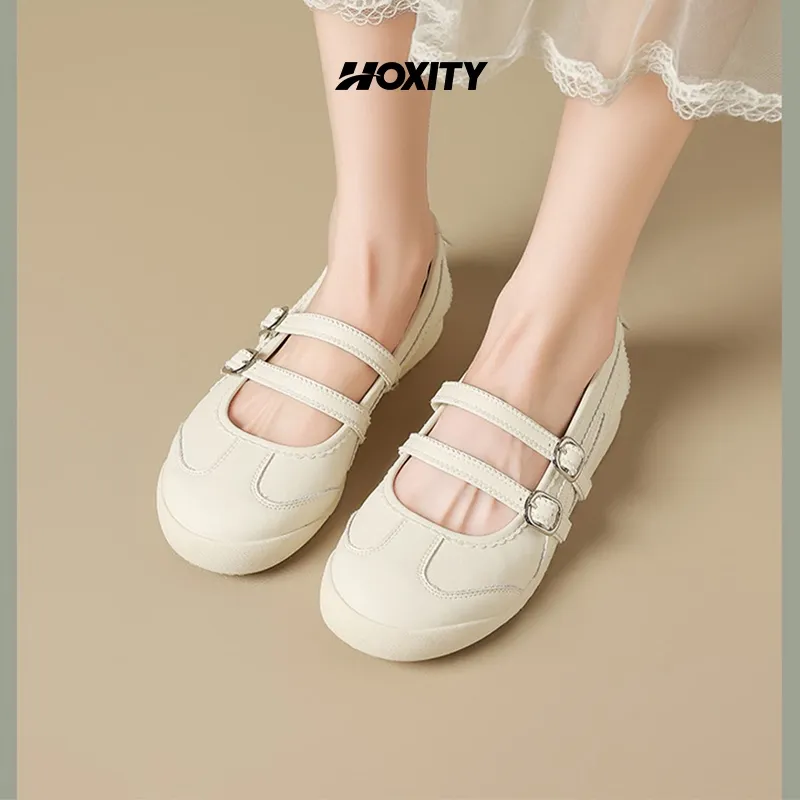 Hoxity - Sepatu Sneakers Wanita original casual shoes korea style fashion Retro premium -HD024