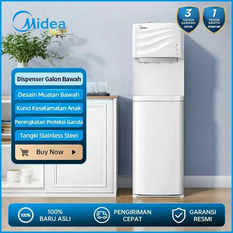 Midea Dispenser Galon Bawah YD-1634W