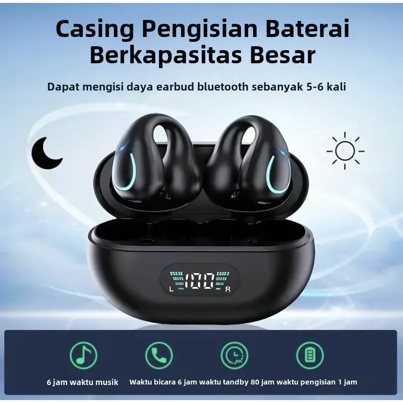 KLOURUS Q71 TWS Reduksi Kebisingan Headset Bluetooth