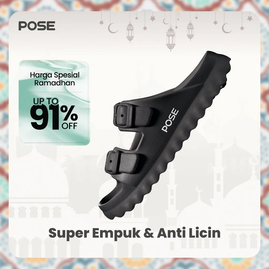 [Livestream][Best Selling]POSE sandal wanita koral wanita modis dan simpel ringan dan nyaman anti selip dan menyerap guncangan tali dapat disesuaikan nyaman untuk perjalanan luar ruangan populer dan elegan P1249701