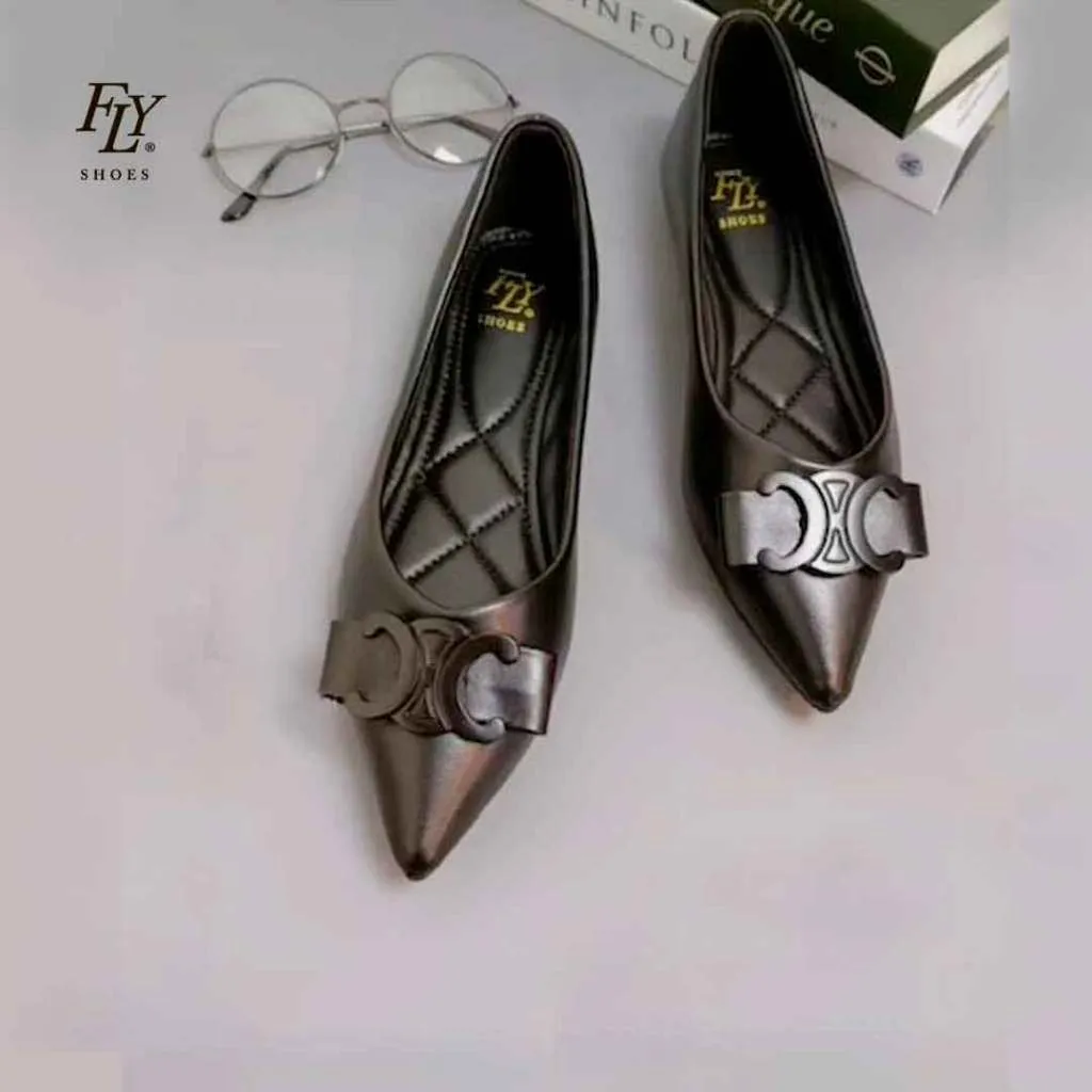 FLY SHOES Chiquita Sepatu Wanita Flat 3813 in Black