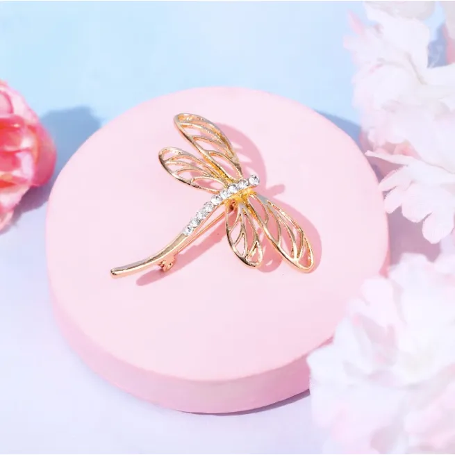 Dragonfly Brooch - Bros Crystal   kristal premium mewah berkilau® by Her Jewellery