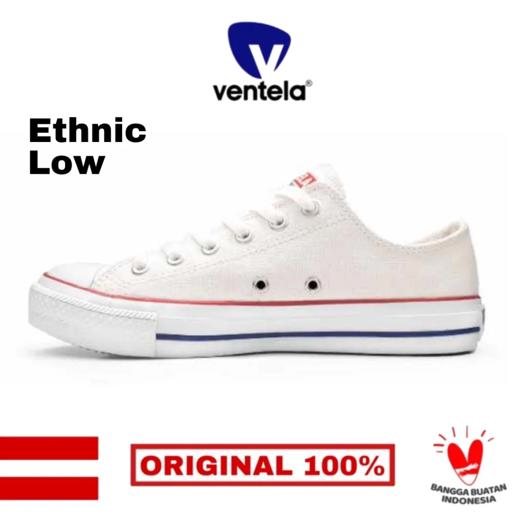 Ventela Ethnic Low White
