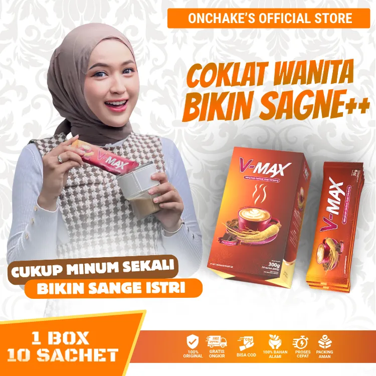 V max Coklat Hush Minuman Instan Chocolate Termurah Original Bpom