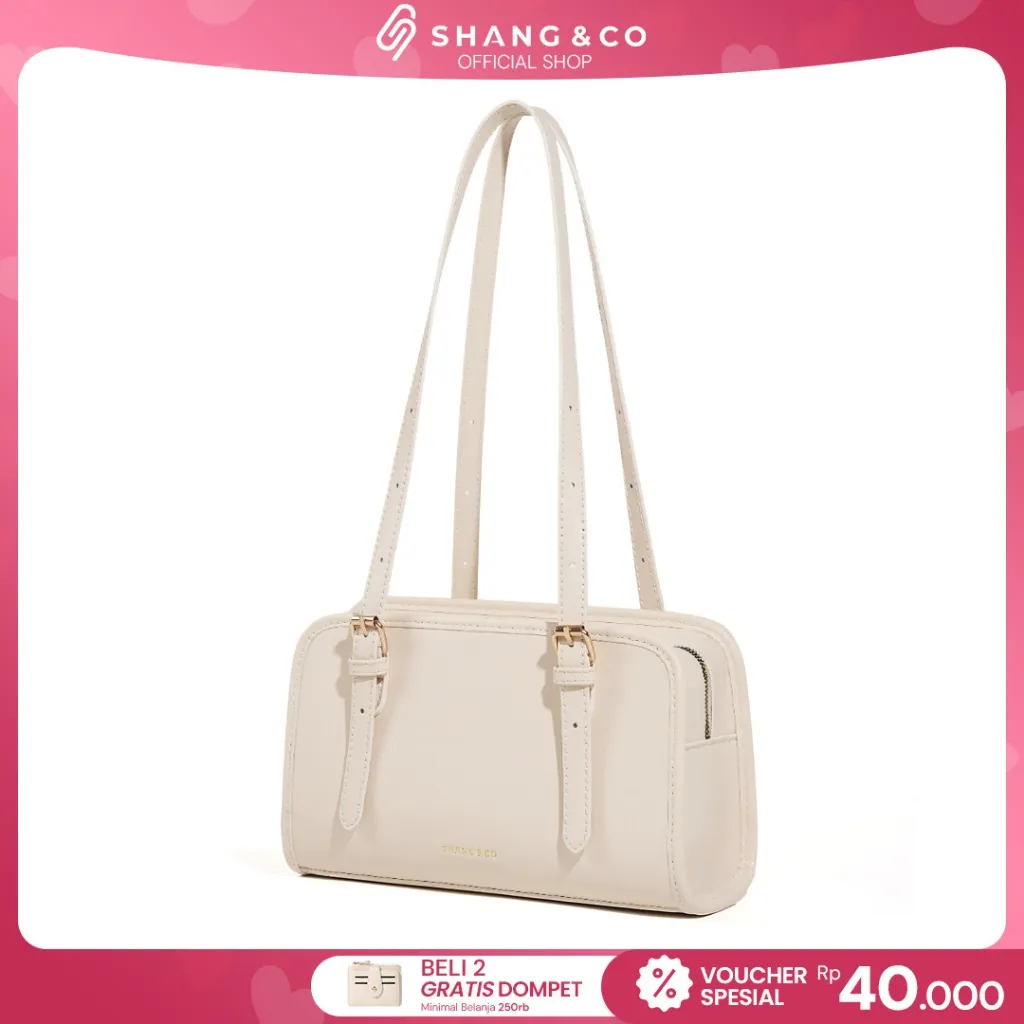 SHANGNCO Tas Wanita Elegan Renee Bag Tas Bahu Sederhana Tas Kerja Wanita