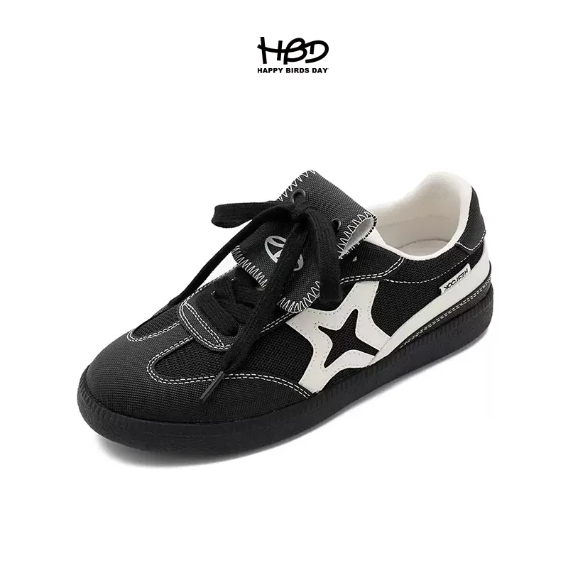 Hoxity - zora Sepatu Sneakers Wanita original casual shoes korea style fashion Retro premium - HC002
